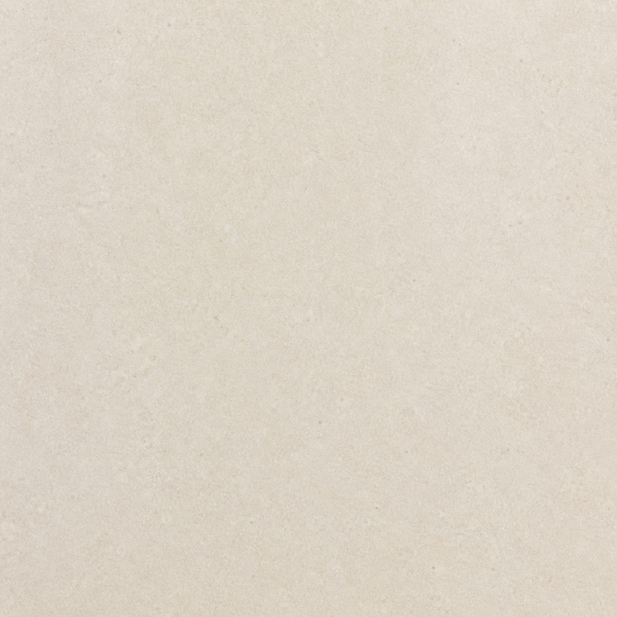 Close-up of a honed Crema Europa limestone surface, soft uniform cream with a very fine matte grain and almost no pattern